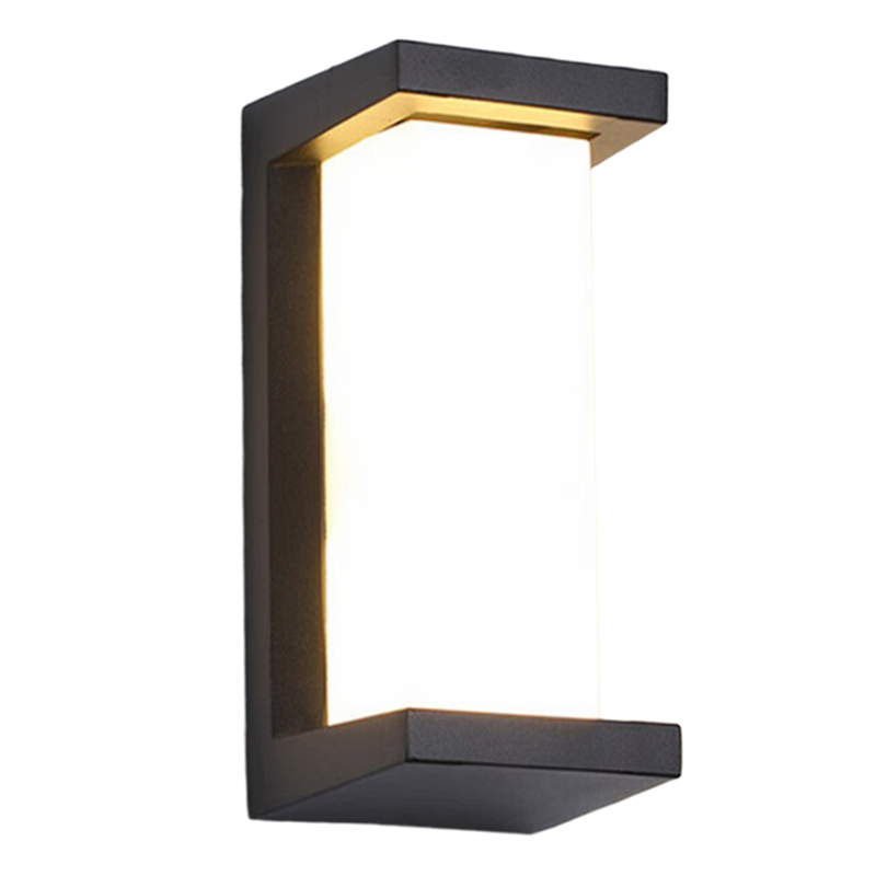 Outdoor Lighting For Front Of House - A27F-ไฟระเบียงหน้าบ้าน,โคมไฟติดผนังกลางแจ้งสำหรับบ้าน,โคมไฟภายนอก LED IP65 กันน้ำ 3 สีเปลี่ยนได้