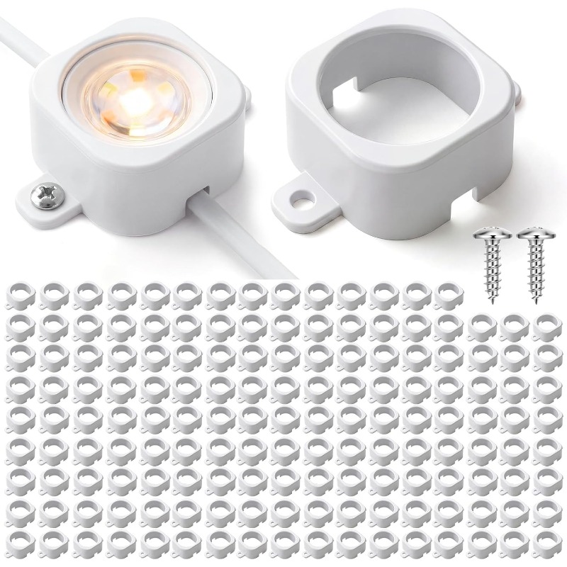 Outdoor Lighting Govee - คลิปหนีบไฟกลางแจ้ง 200 ชิ้น สำหรับไฟกลางแจ้งถาวร Govee H706