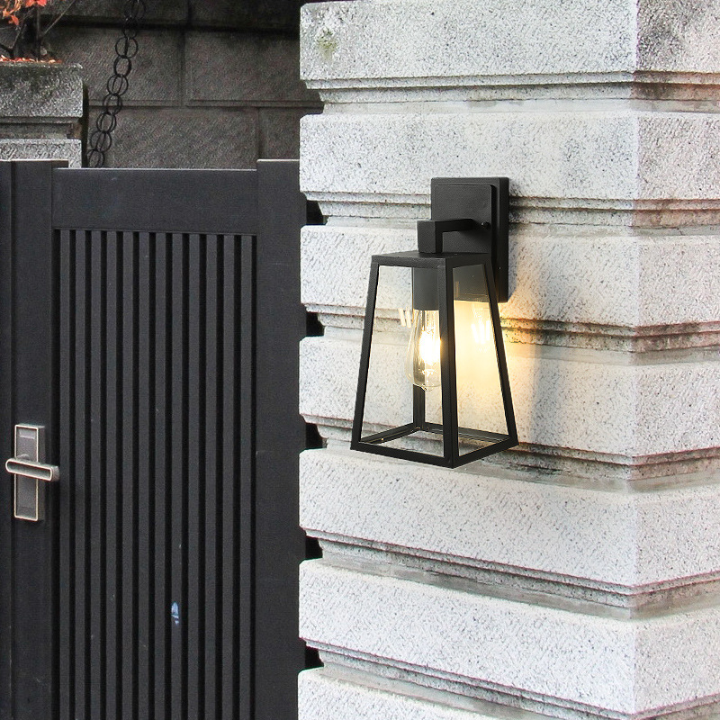 Outdoor Lighting For Front Of House - โคมไฟติดผนังกลางแจ้ง E27 E26โมเดิร์นบันไดทางเข้าระเบียงบ้านสวนระเบียงด้านหน้า Porch อลูมิเนียมกันน้ำผนังแสง