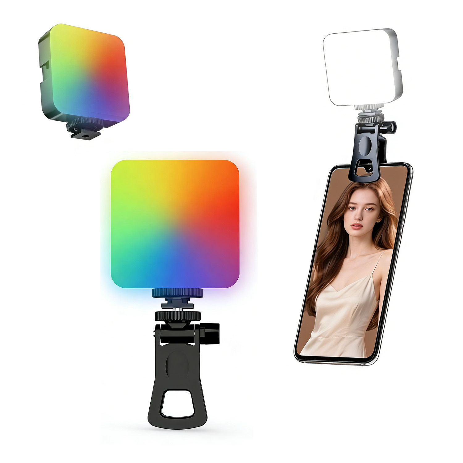 Outdoor Lighting In Photography - ไฟพกพา RGB สำหรับถ่ายภาพกลางแจ้ง ไฟเสริมสำหรับไลฟ์สด กล้องถ่ายรูป ไฟถ่ายภาพสีเต็มรูปแบบ
