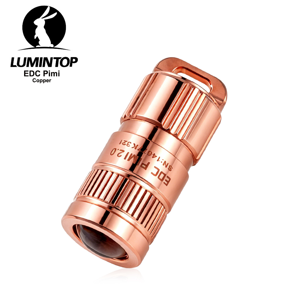 Outdoor Lighting Brass - ไฟฉายทองแดง EDC LED ไฟฉายพกพาแบบ USB C