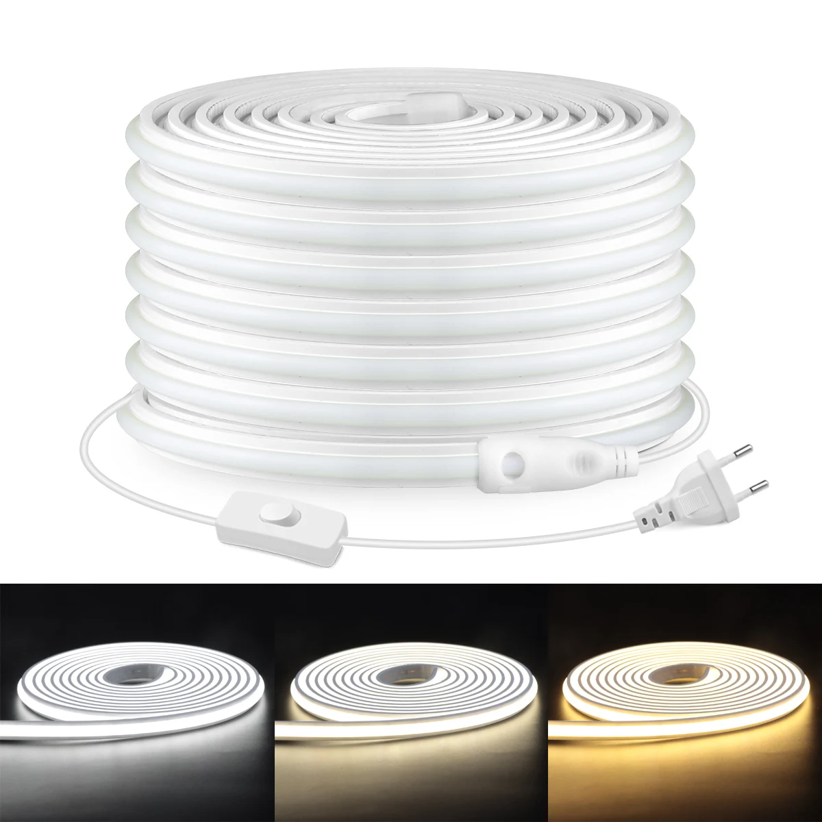 Outdoor Lighting Youtube - ไฟ LED แบบ COB หลอดซิลิโคนแท้ 220V