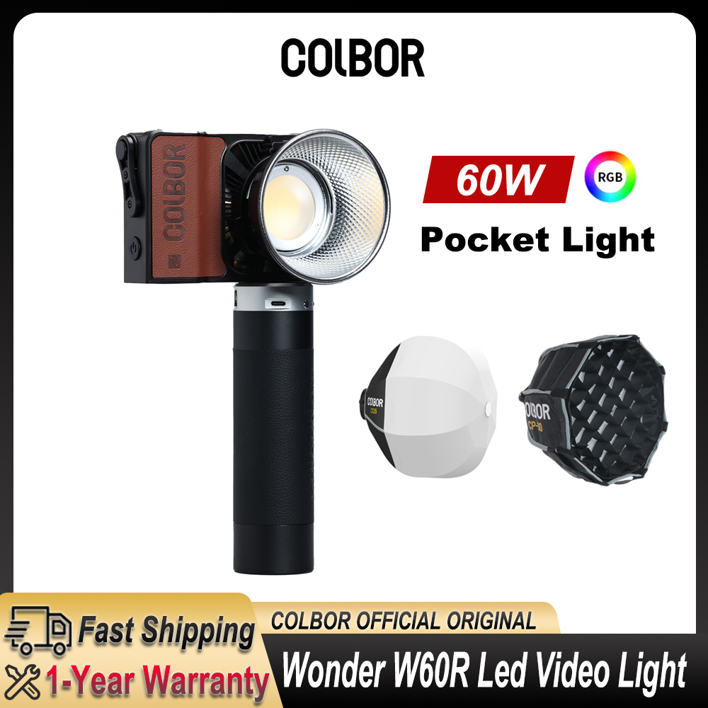 Outdoor Lighting In Photography - ไฟวิดีโอ LED RGB Colbor Wonder W60