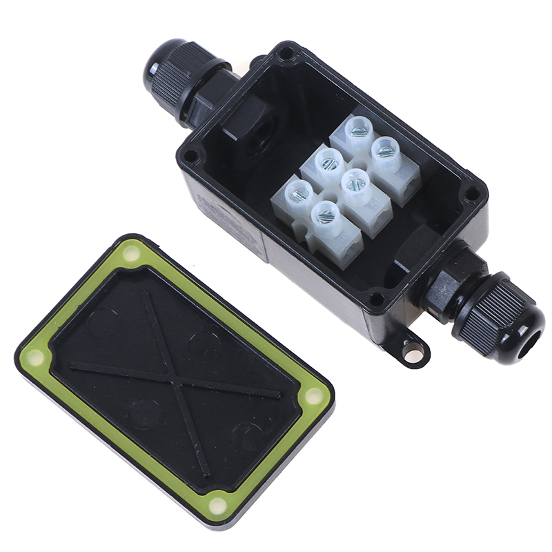 Outdoor Lighting Electrical Box - 2 ทิศทางกลางแจ้งกันน้ํา IP66 สายไฟเชื่อมต่อกล่อง Terminal 450V