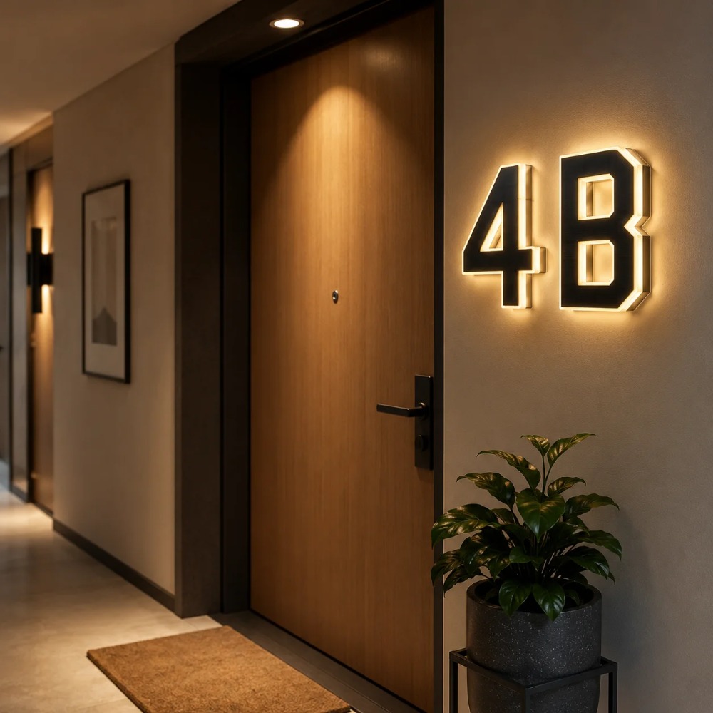 ป้ายเลขที่บ้าน LED พลังงานแสงอ - Outdoor Lighting For Front Of House บทวิจารณ์และราคา