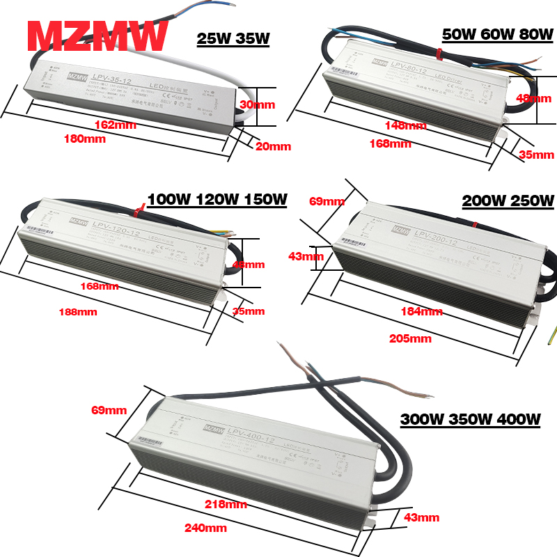 MZMW IP67 กันน้ํา Switching Po - Outdoor Lighting Transformer Box บทวิจารณ์และราคา