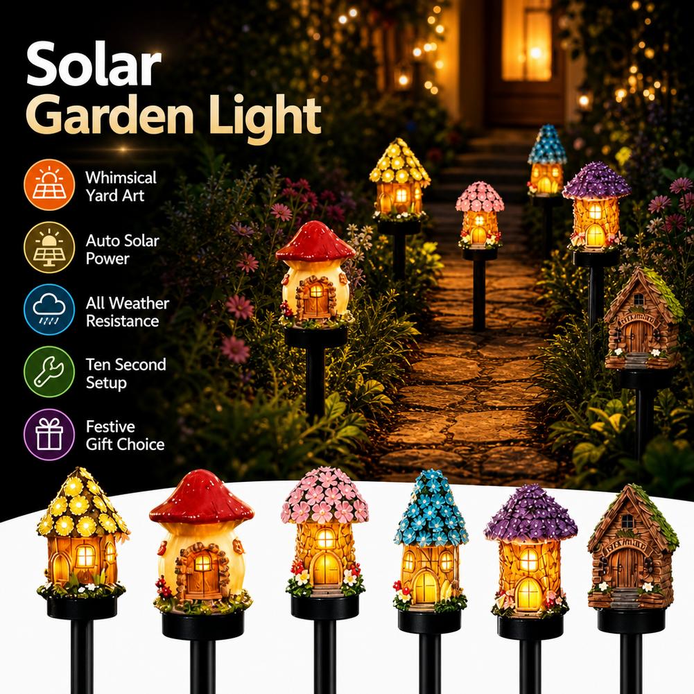 ไฟสนามหญ้า LED พลังงานแสงอาทิต - Outdoor Lighting For Front Of House บทวิจารณ์และราคา