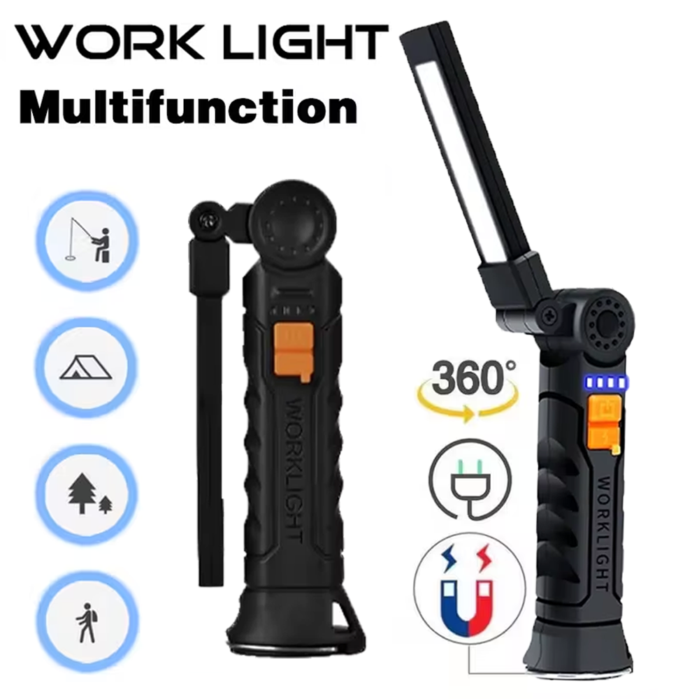 ไฟฉาย LED แบบพกพา COB ไฟฉายแบบ - Outdoor Lighting Landscape บทวิจารณ์และราคา