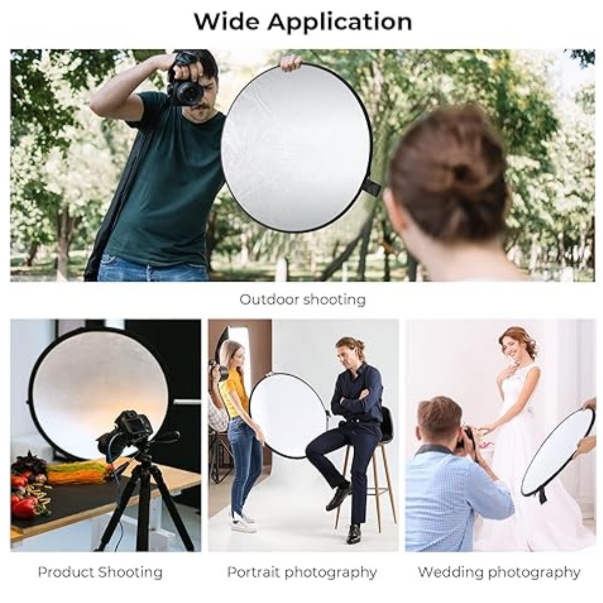 Huanyingbjb ตัวสะท้อนแสงแบบพกพ - Outdoor Lighting In Photography บทวิจารณ์และราคา