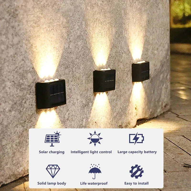 โคมไฟติดผนังพลังงานแสงอาทิตย์  - Outdoor Lighting Landscape บทวิจารณ์และราคา