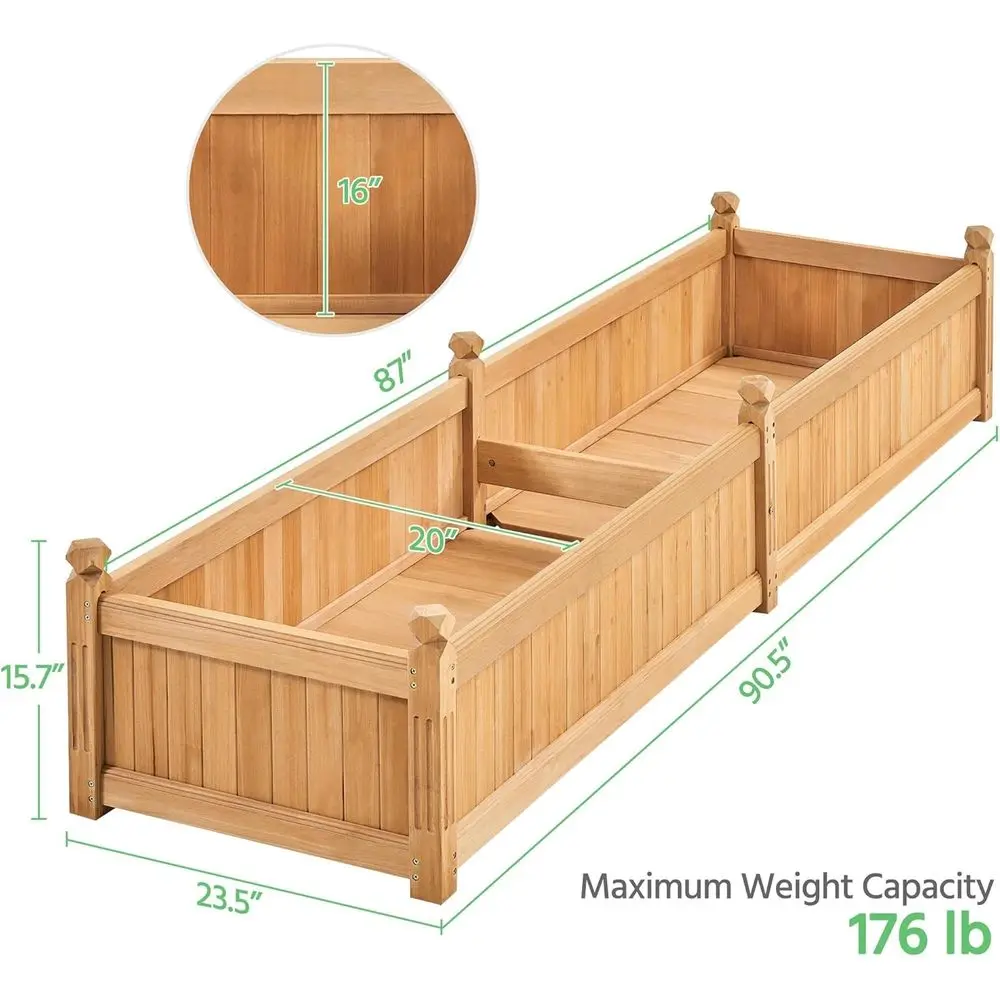 กระบะปลูกต้นไม้ยกพื้นสีน้ำตาลอ - Outdoor Lighting Box บทวิจารณ์และราคา