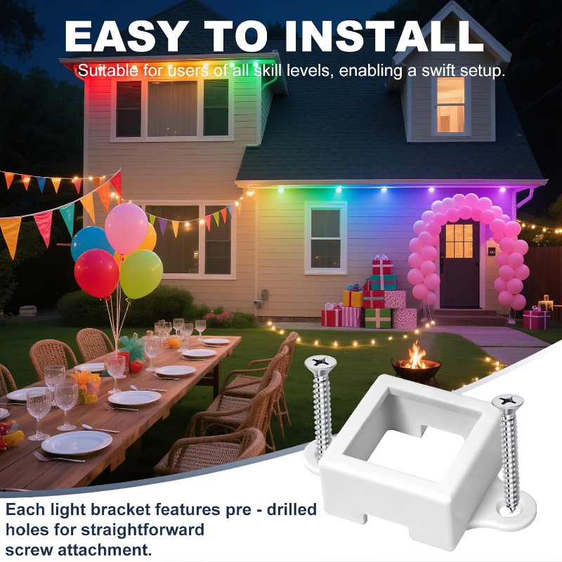 คลิปหนีบไฟกลางแจ้ง 39/69/119 ช - Outdoor Lighting Govee บทวิจารณ์และราคา