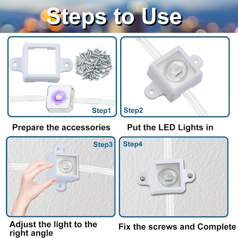 คลิปหนีบไฟกลางแจ้ง 39/69/119 ช - Outdoor Lighting Govee บทวิจารณ์และราคา