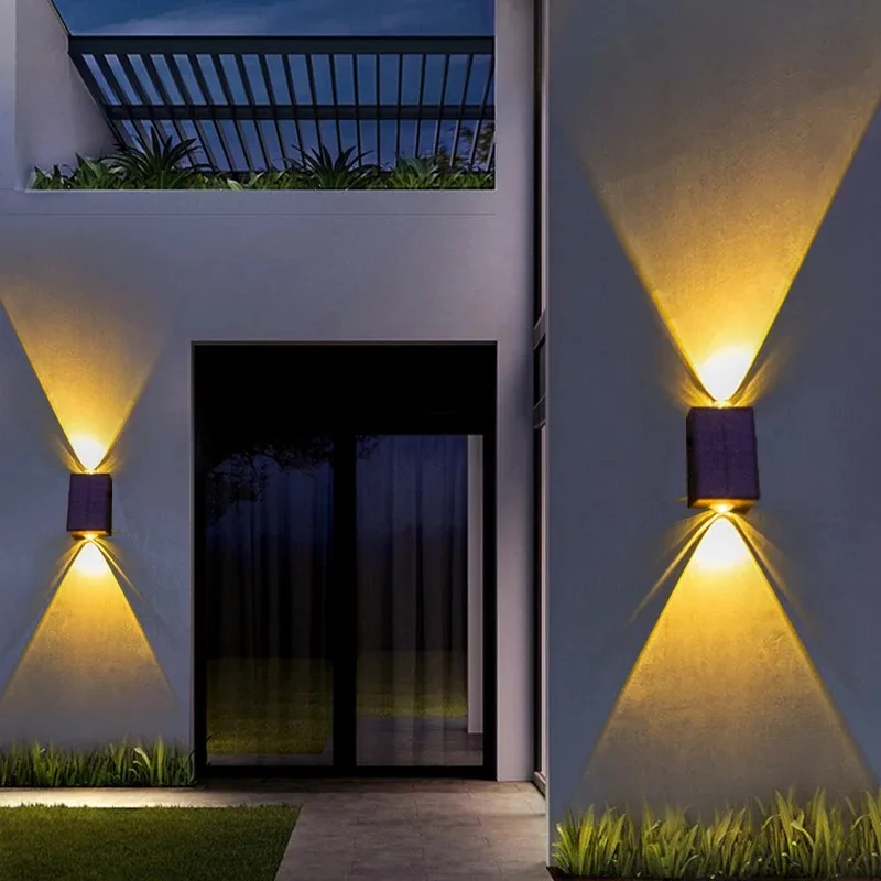 ไฟ LED ผนังพลังงานแสงอาทิตย์โค - Outdoor Lighting For Front Of House บทวิจารณ์และราคา
