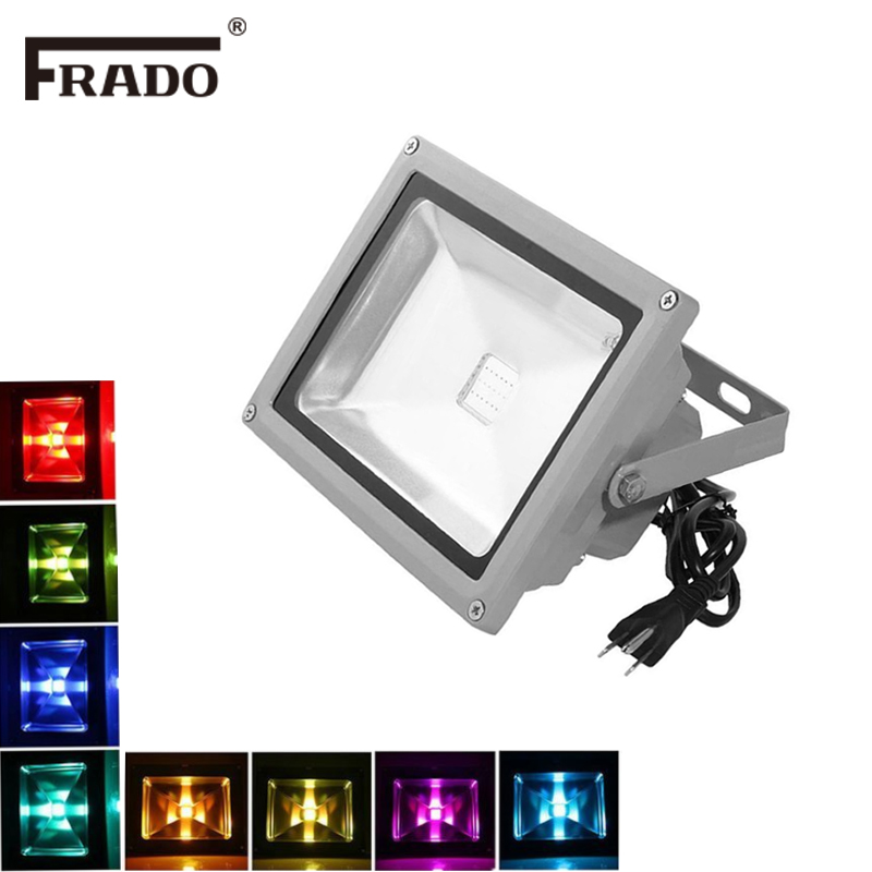ไฟ LED RGB 10W ไฟสปอร์ตไลท์ภาย - Outdoor Lighting Uk บทวิจารณ์และราคา