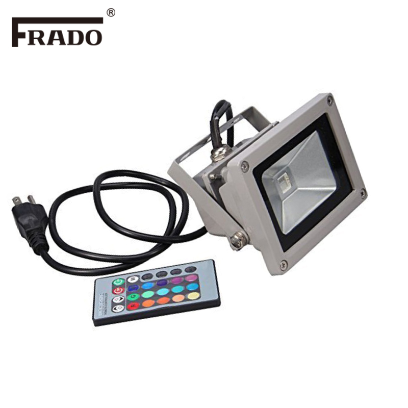 ไฟ LED RGB 10W ไฟสปอร์ตไลท์ภาย - Outdoor Lighting Uk บทวิจารณ์และราคา