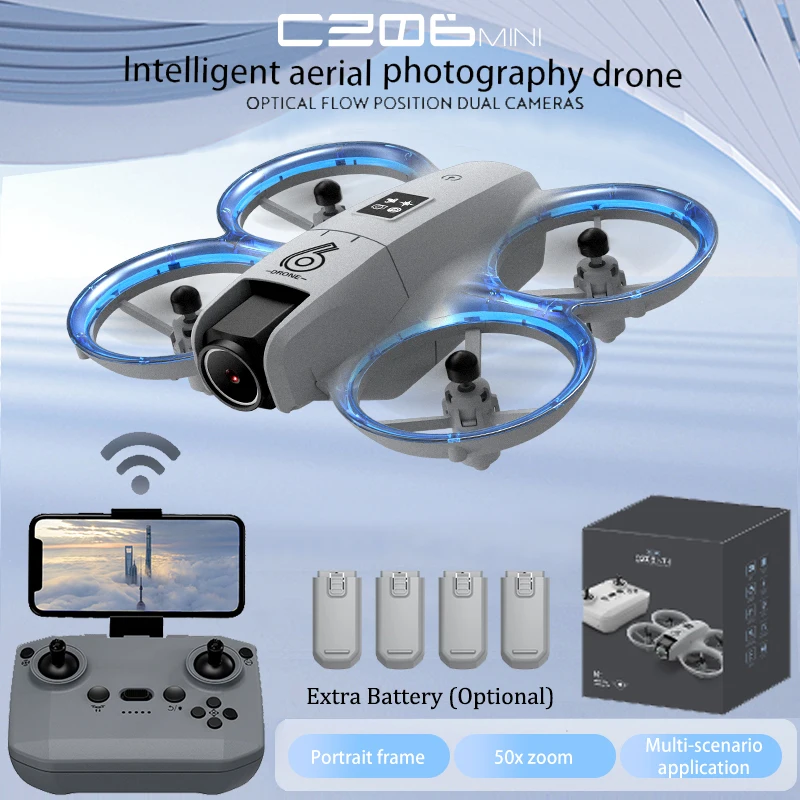 CZ06 Mini RC Quadcopter Drone  - Outdoor Lighting Box บทวิจารณ์และราคา