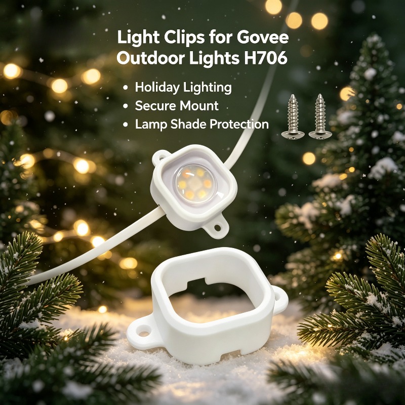คลิปไฟ LED 55 ชิ้นพร้อมสกรู สำ - Outdoor Lighting Govee บทวิจารณ์และราคา