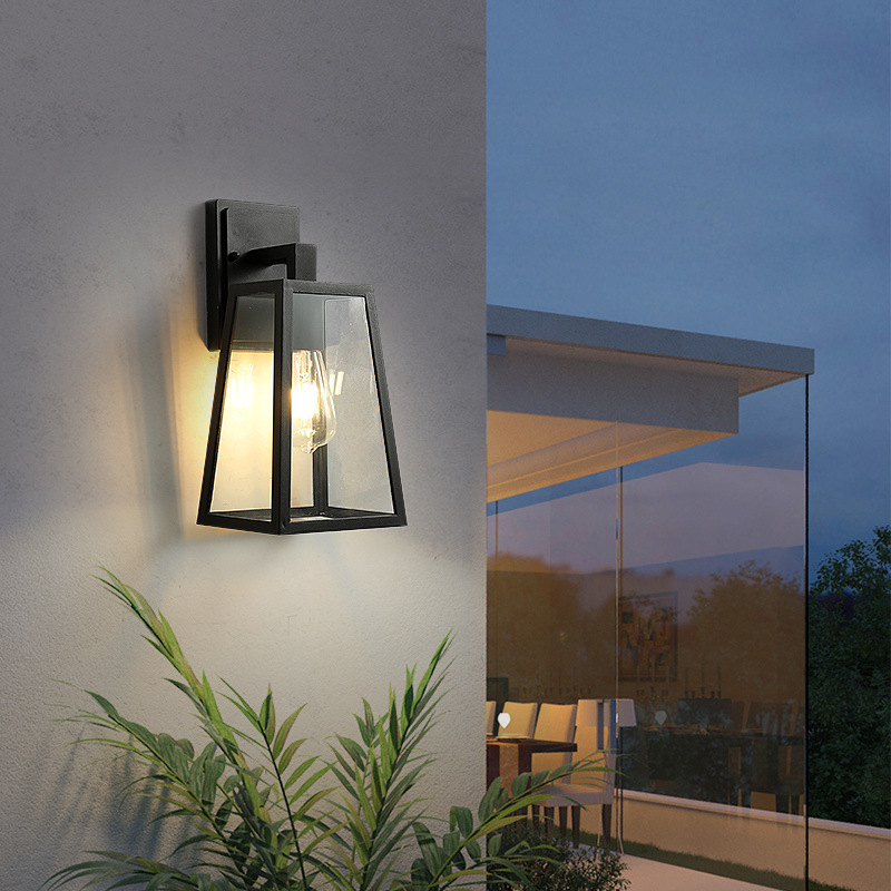 โคมไฟติดผนังกลางแจ้ง E27 E26โม - Outdoor Lighting For Front Of House บทวิจารณ์และราคา