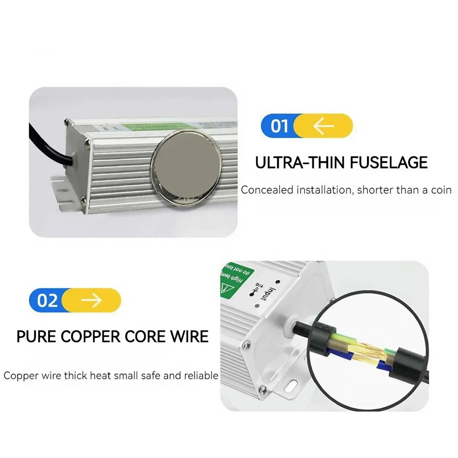 12V24V 20W60W หม้อแปลงไฟ LED ก - Outdoor Lighting Transformer Box บทวิจารณ์และราคา