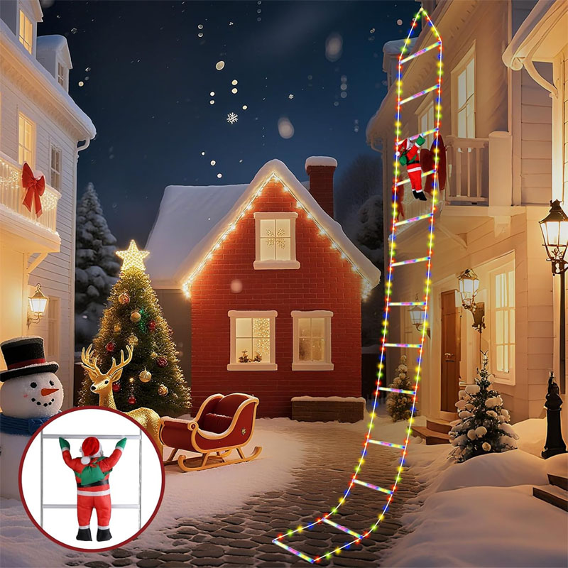 ไฟคริสต์มาส LED สายไฟตกแต่งบัน - Outdoor Lighting Decoration บทวิจารณ์และราคา