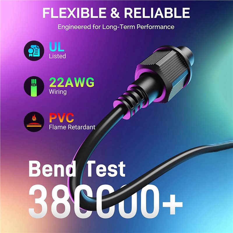 M12K-2Pcs 10FT สายต่อสำหรับโกว - Outdoor Lighting Govee บทวิจารณ์และราคา