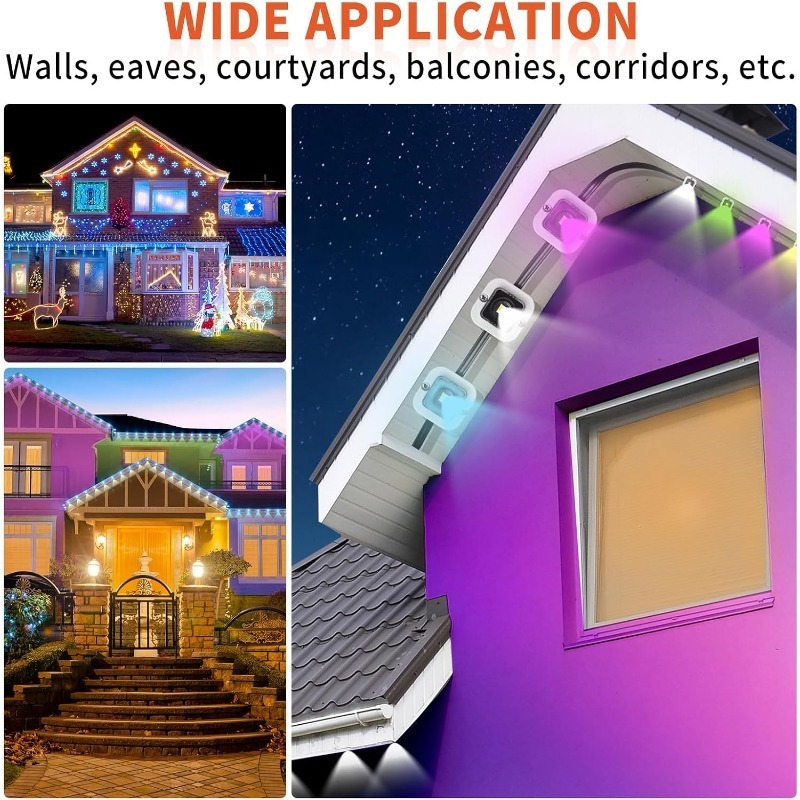 คลิปป้องกันแสง 112 ชิ้น พร้อมส - Outdoor Lighting Govee บทวิจารณ์และราคา
