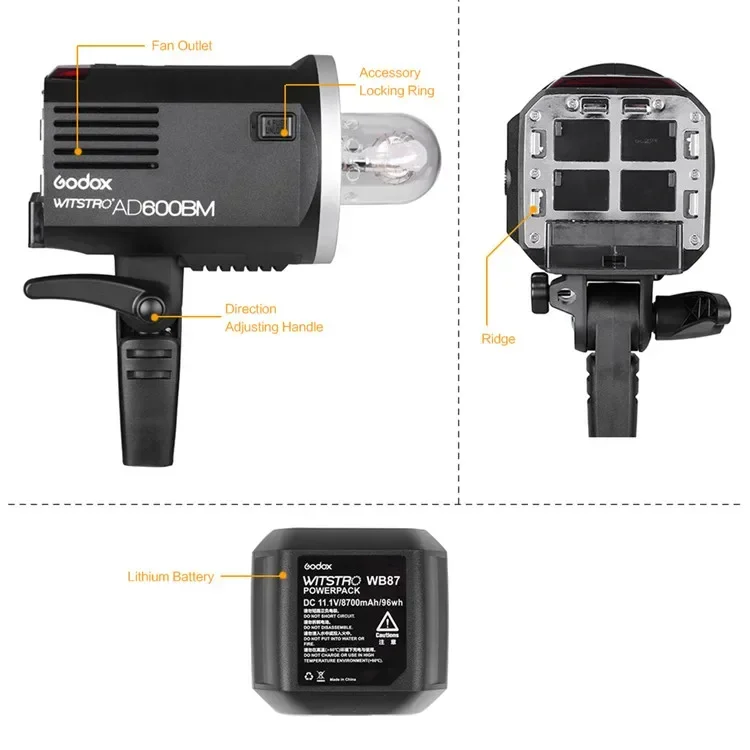 ไฟแฟลชสตูดิโอแบบพกพา 2026 Prem - Outdoor Lighting In Photography บทวิจารณ์และราคา