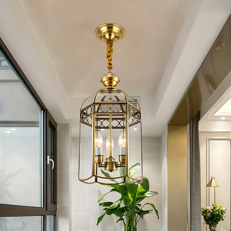 DUOMEIJU โคมไฟแขวนกลางแจ้งแบบท - Outdoor Lighting Brass บทวิจารณ์และราคา
