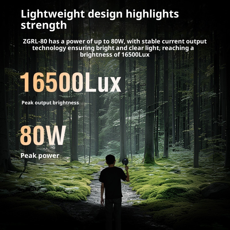 ไฟวิดีโอ LED COB ZGRL80 80W แบ - Outdoor Lighting In Photography บทวิจารณ์และราคา