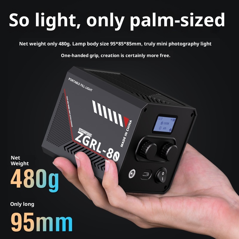 ไฟวิดีโอ LED COB ZGRL80 80W แบ - Outdoor Lighting In Photography บทวิจารณ์และราคา