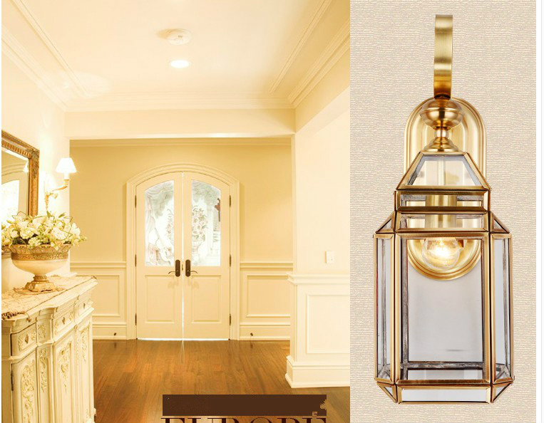 Modern Bronze โคมไฟ D17cm กลาง - Outdoor Lighting Brass บทวิจารณ์และราคา