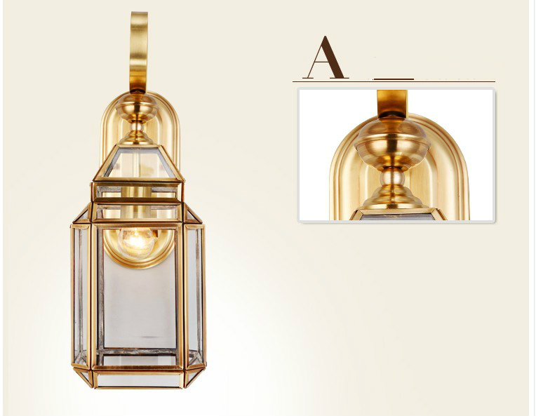 Modern Bronze โคมไฟ D17cm กลาง - Outdoor Lighting Brass บทวิจารณ์และราคา