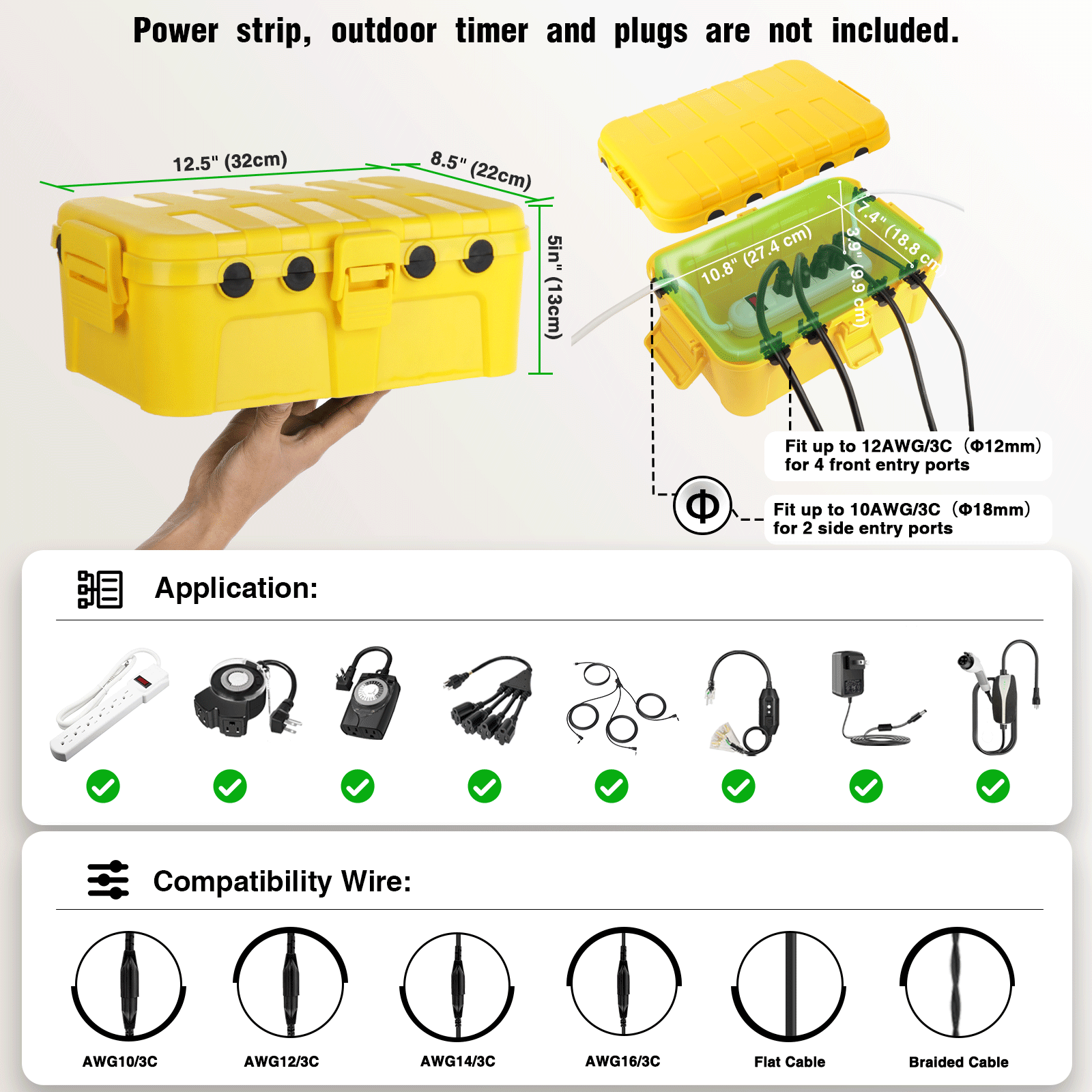กล่องกันน้ำขนาดใหญ่พิเศษสำหรับ - Outdoor Lighting Box บทวิจารณ์และราคา