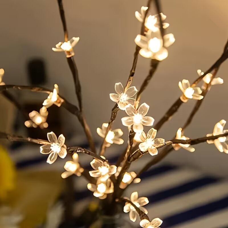 ไฟต้นซากุระ 20 LED 1/2 ชิ้น สำ - Outdoor Lighting Decoration บทวิจารณ์และราคา