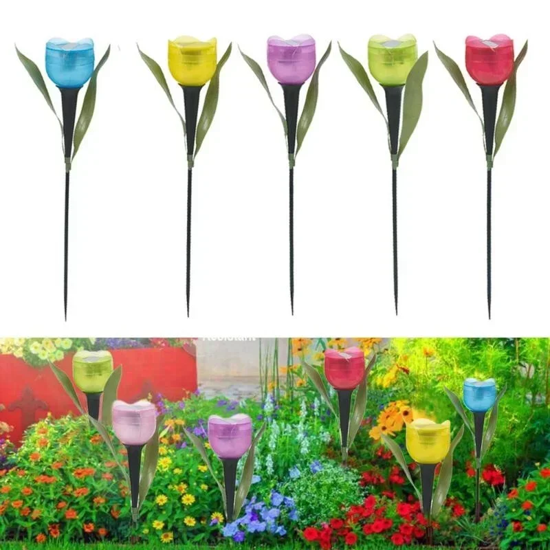 หลอดไฟรูปดอกทิวลิปสำหรับตกแต่ง - Outdoor Lighting Youtube บทวิจารณ์และราคา