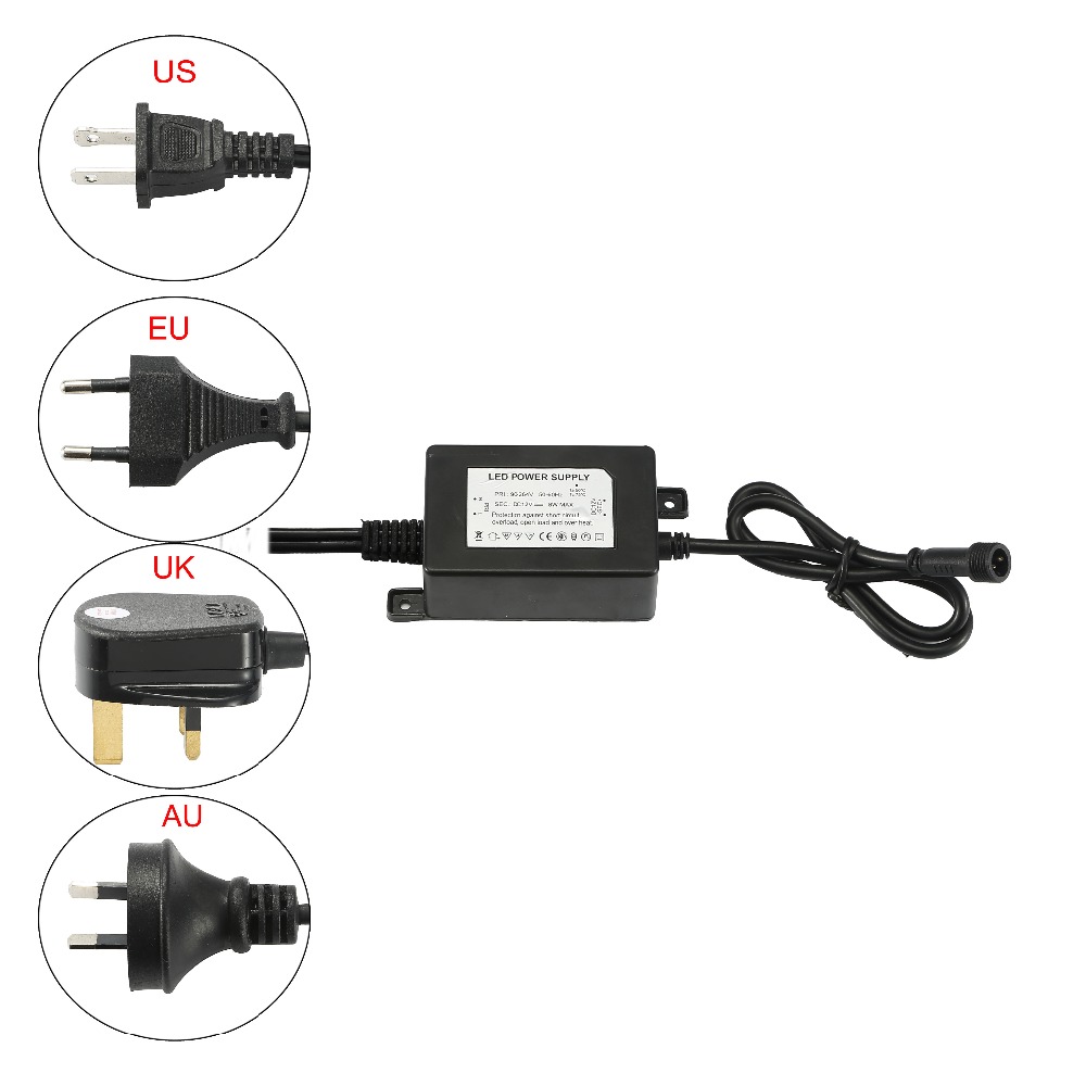 IP67 กันน้ำ DC12V 8W หม้อแปลงไ - Outdoor Lighting Uk บทวิจารณ์และราคา
