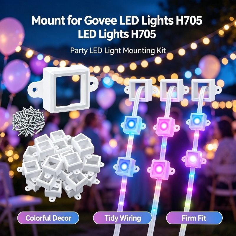 คลิปหนีบไฟกลางแจ้ง 36 ชิ้นพร้อ - Outdoor Lighting Govee บทวิจารณ์และราคา