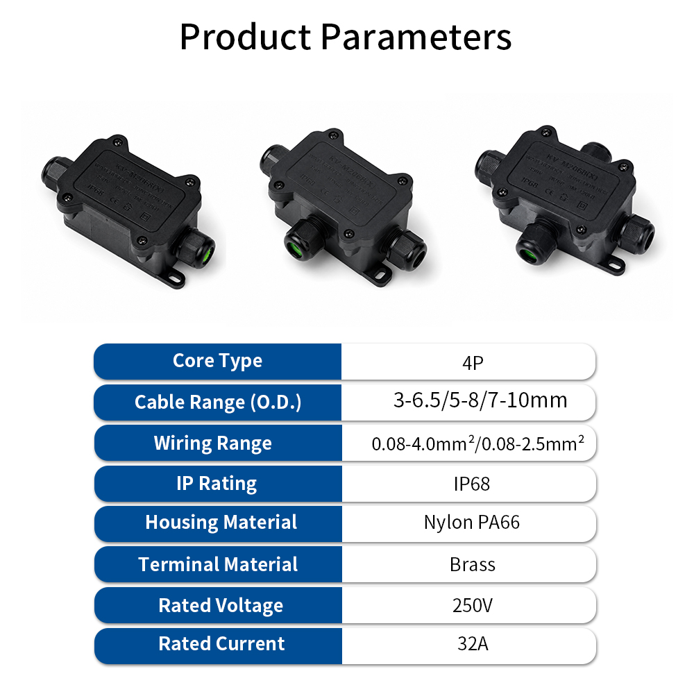 กล่องต่อสายไฟกันน้ำ IP68 แบบ 2 - Outdoor Lighting Electrical Box บทวิจารณ์และราคา