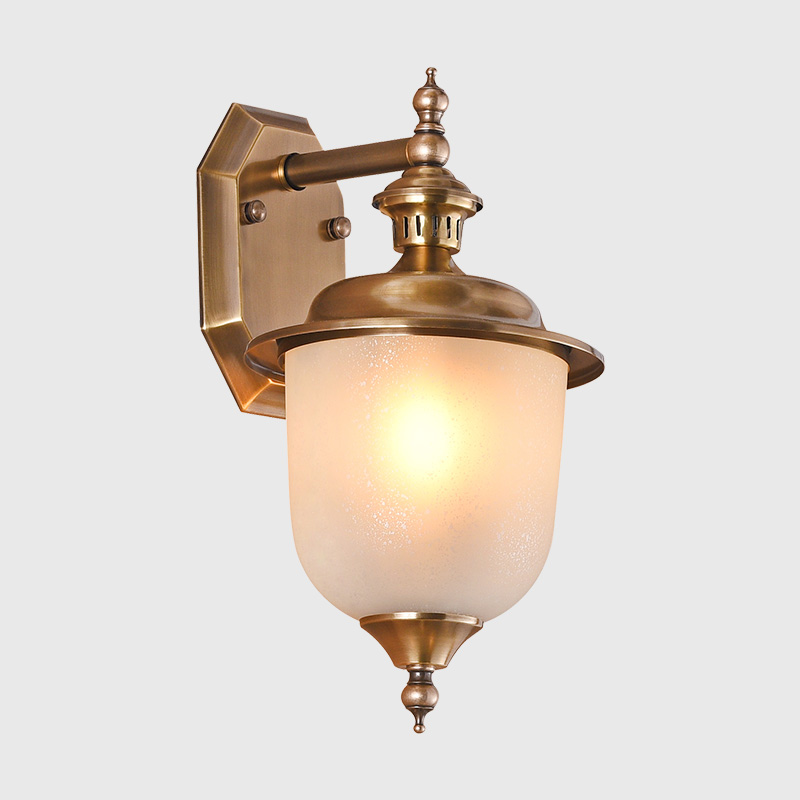 โคมไฟติดผนังทองเหลืองสไตล์ชนบท - Outdoor Lighting Brass บทวิจารณ์และราคา