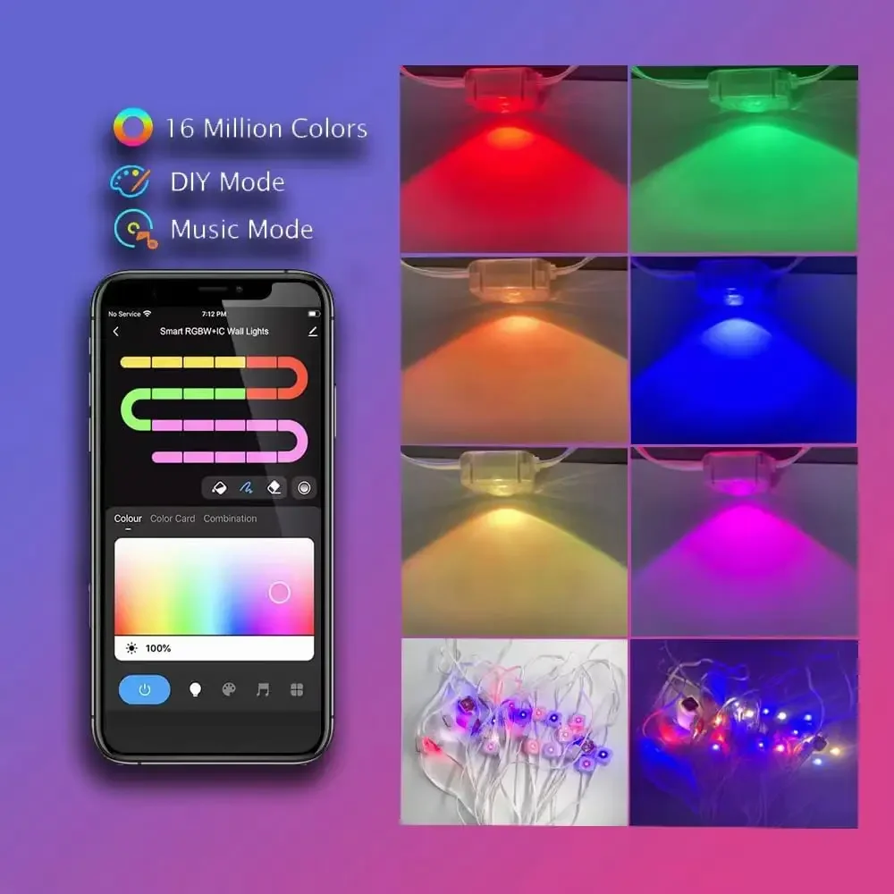 ชายคาถาวร 300FT LED สมาร์ท RGB - Outdoor Lighting For Front Of House บทวิจารณ์และราคา