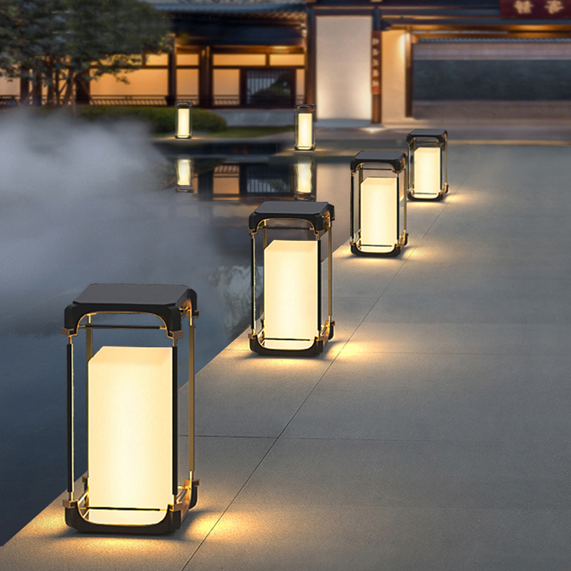โคมไฟตั้งพื้นเรืองแสง โคมไฟสนา - Outdoor Lighting Decoration บทวิจารณ์และราคา