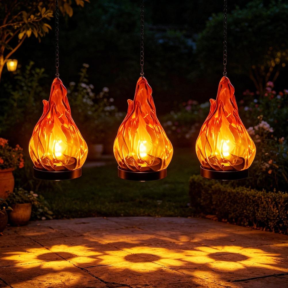 โคมไฟแขวนพลังงานแสงอาทิตย์แบบเ - Outdoor Lighting Decoration บทวิจารณ์และราคา