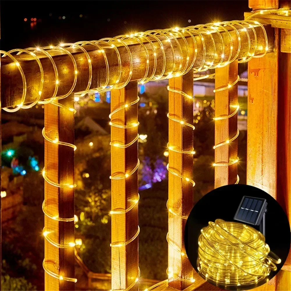 ไฟเชือกพลังงานแสงอาทิตย์กลางแจ - Outdoor Lighting Youtube บทวิจารณ์และราคา