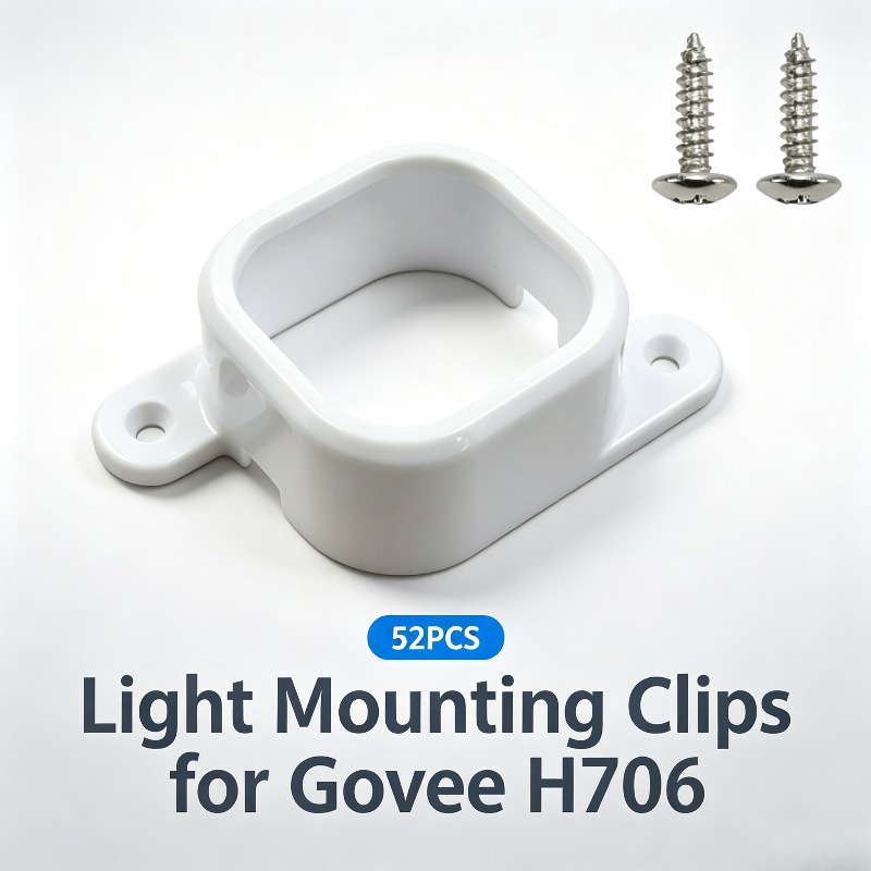 คลิปไฟ LED 52 ชิ้นพร้อมสกรู สำ - Outdoor Lighting Govee บทวิจารณ์และราคา