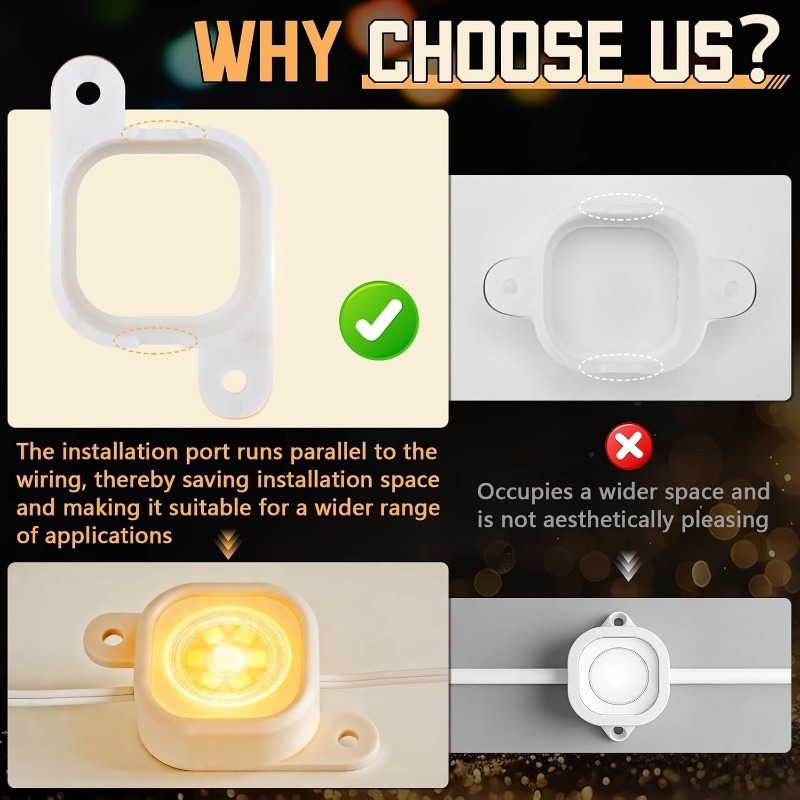 คลิปไฟ LED 52 ชิ้นพร้อมสกรู สำ - Outdoor Lighting Govee บทวิจารณ์และราคา