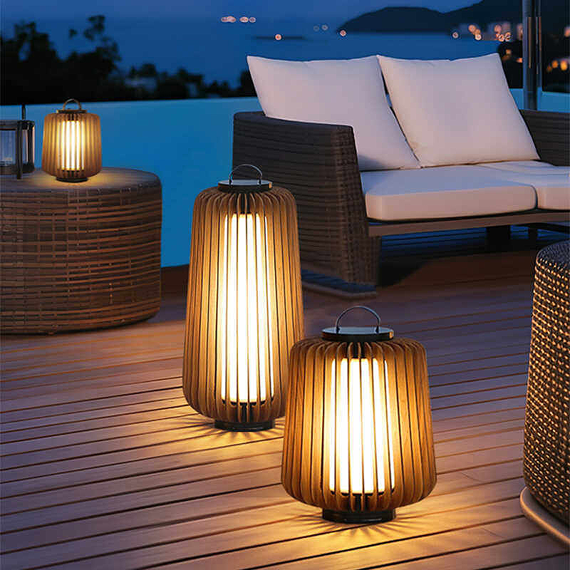 โคมไฟตั้งพื้นเรืองแสง ไฟ LED พ - Outdoor Lighting Decoration บทวิจารณ์และราคา