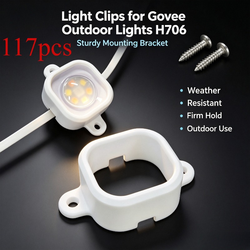 คลิปไฟ LED พร้อมสกรู 47/92/117 - Outdoor Lighting Govee บทวิจารณ์และราคา